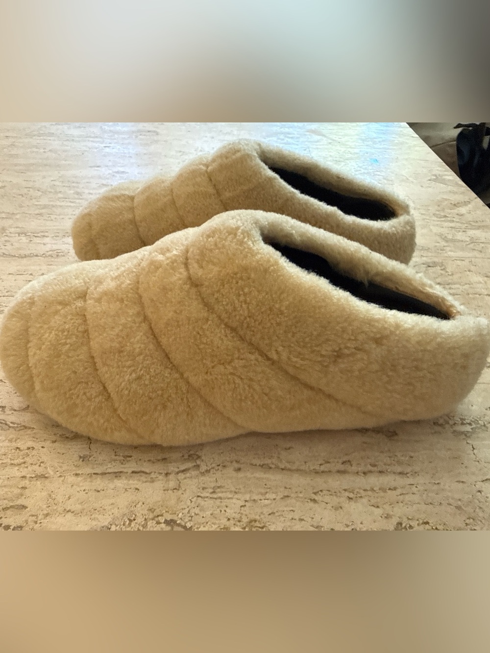 Proenza Schouler Rondo Shearling Slides - Picture 2 of 4